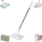 Snap-On Lazy Mop with Reusable Cloths