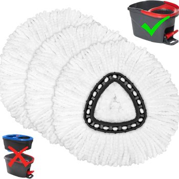 Spin Mop Replacement Head Set