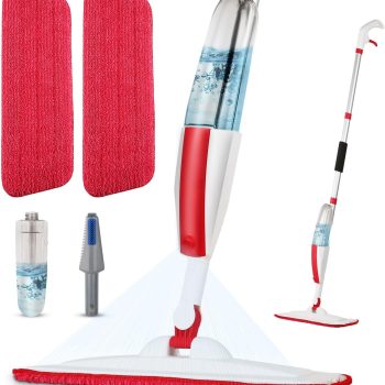 Wet Spray Mop with Refillable Water Tank