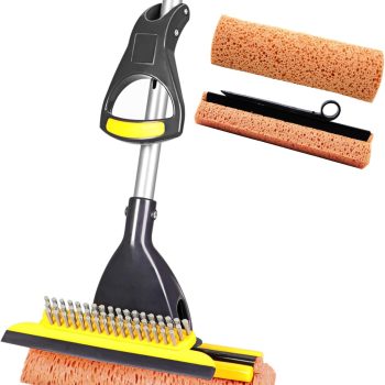 Easy-Wring Sponge Mop with Extendable Handle