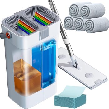 Flat Mop & Bucket Cleaning System