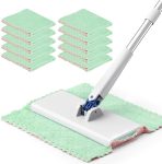 Mini Flat Mop with 10 Washable Pads