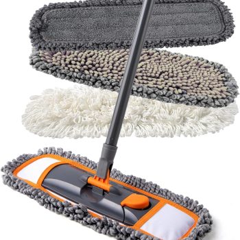 Multi-Surface Floor Mop with Washable Heads